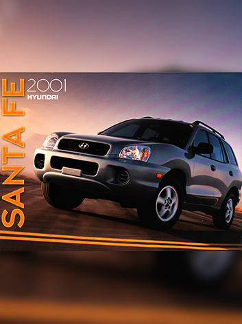 싼타페 2001 카달로그