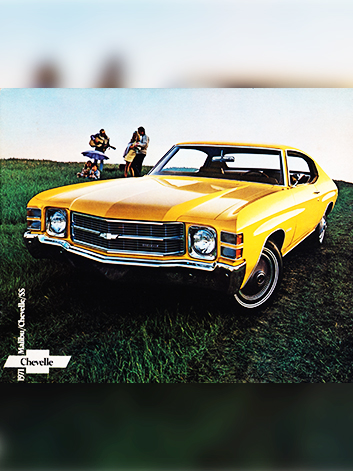 1971 셰빌 말리부 /셰빌 / SS 카달로그