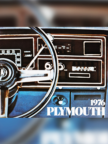 1976 플리머스 카달로그