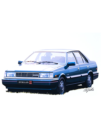 카 일러스트레이션 - HYUNDAI STELLAR