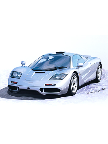 카 일러스트레이션 - McLaren F1
