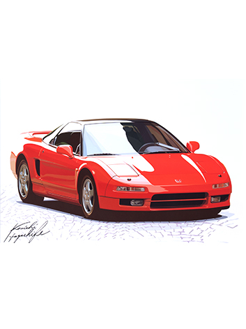 카 일러스트레이션 - 혼다 NSX